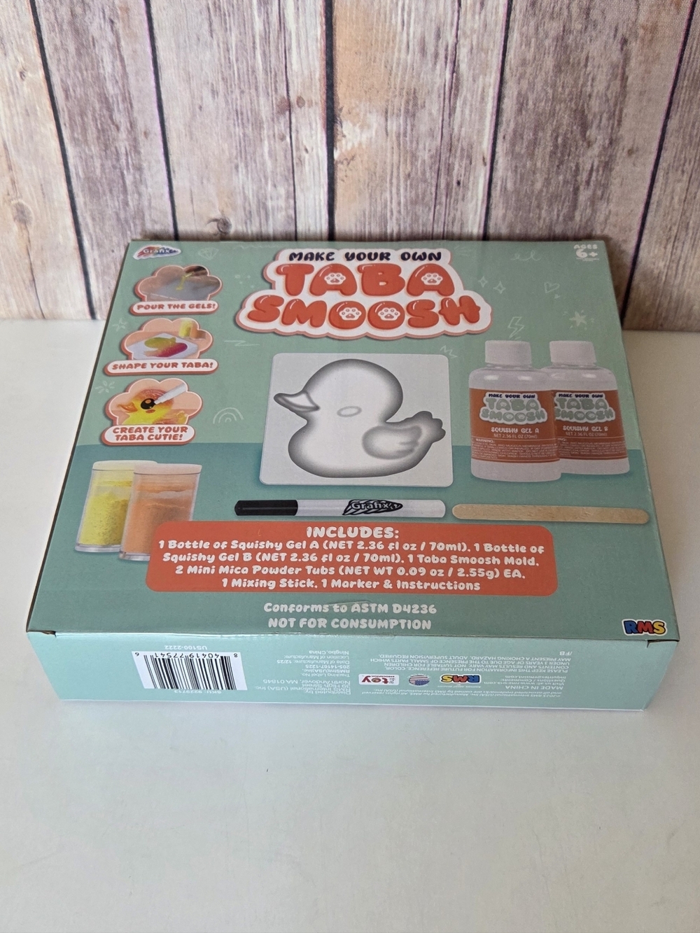 Make Your Own Taba Smoosh Duck Kit NIB - Picture 2 of 10